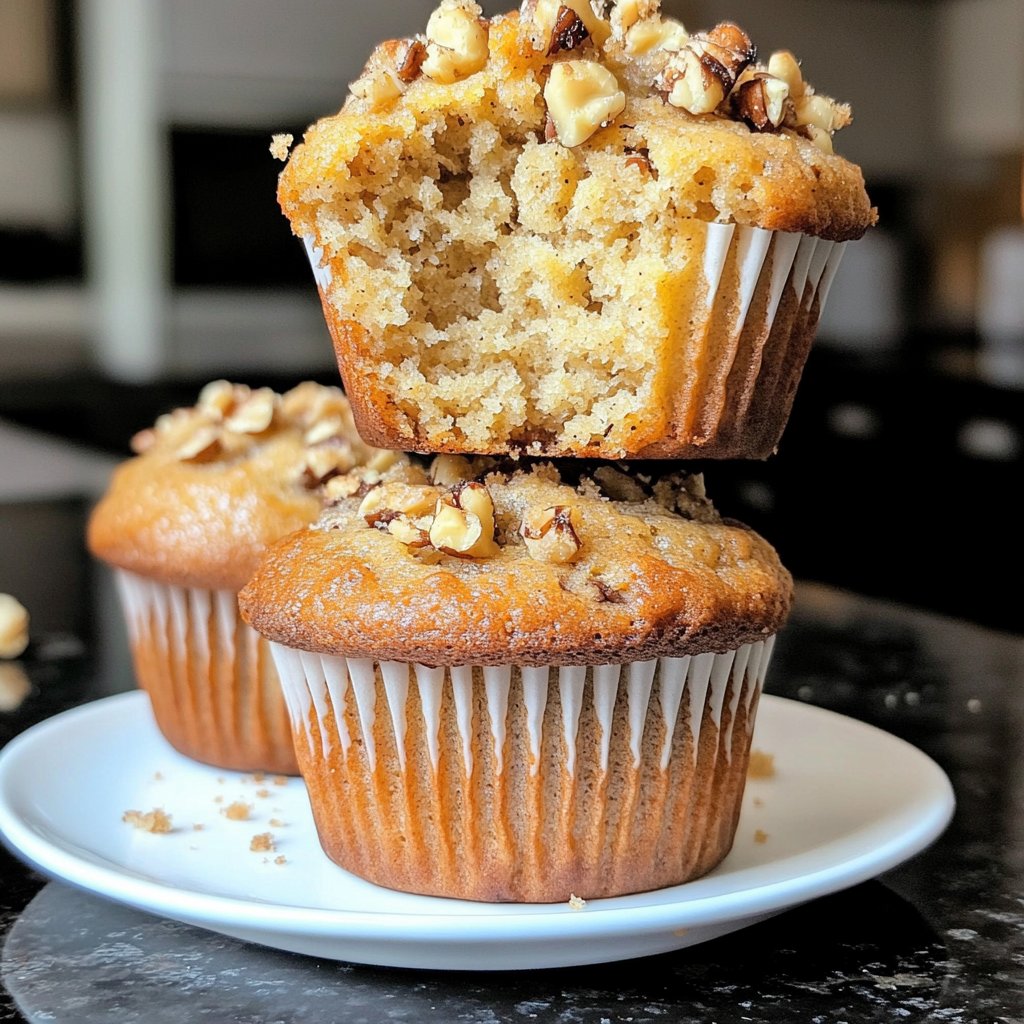 Banana Bread Muffins Recipe