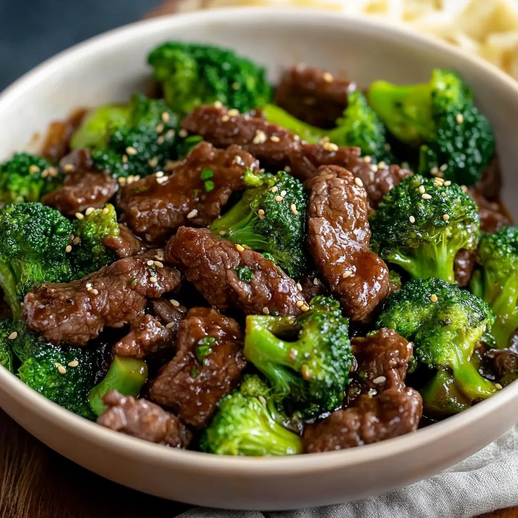 Easy Beef and Broccoli Recipe (Better than takeout!)