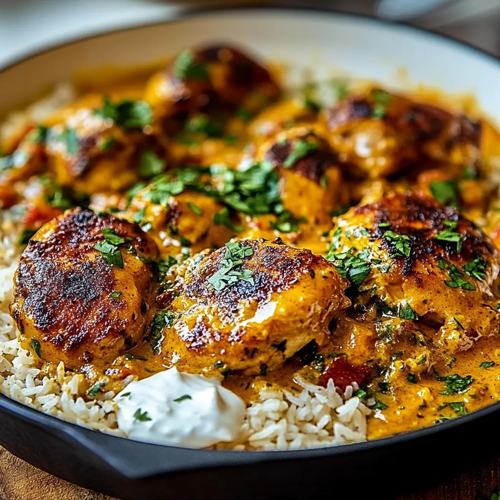 Best Smothered Chicken and Rice