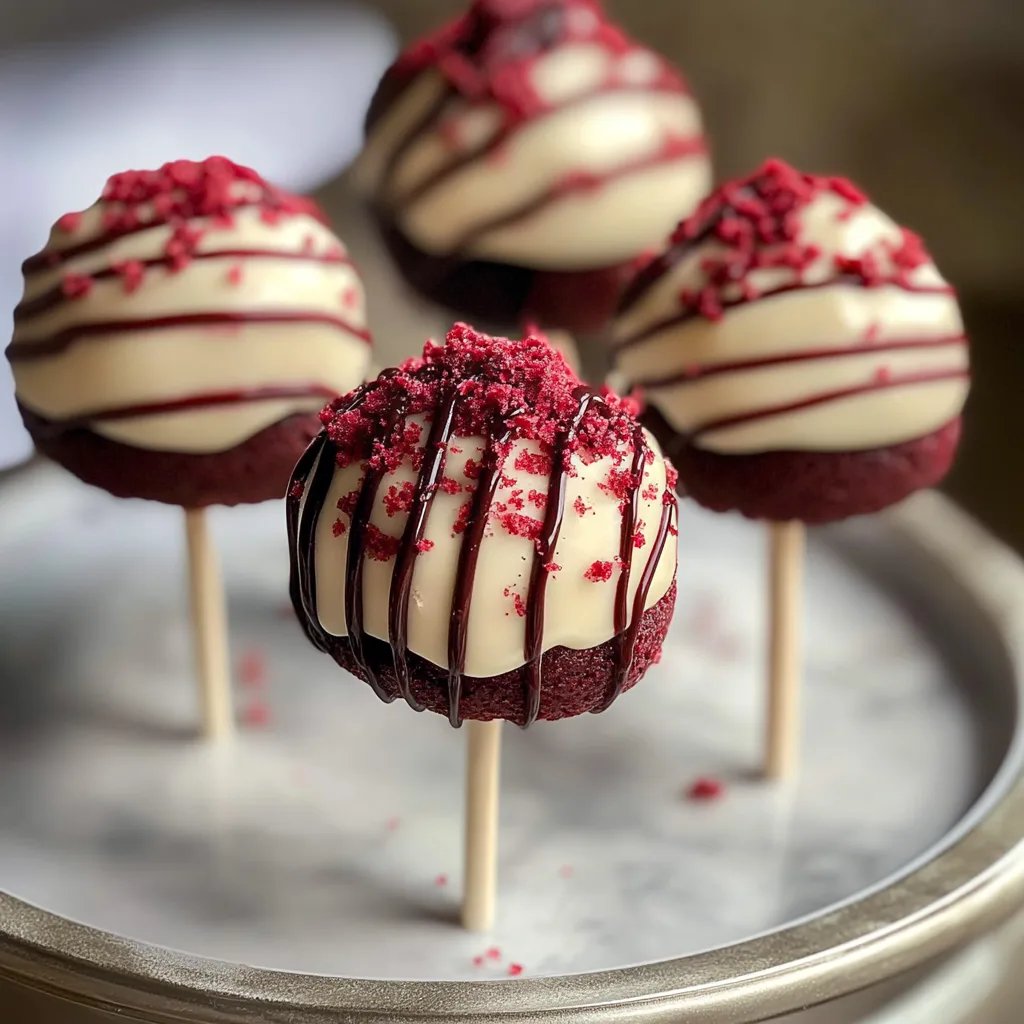 Red Velvet Cake Pops