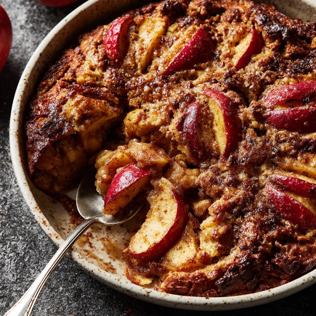 Cinnamon Apple Chia Bake