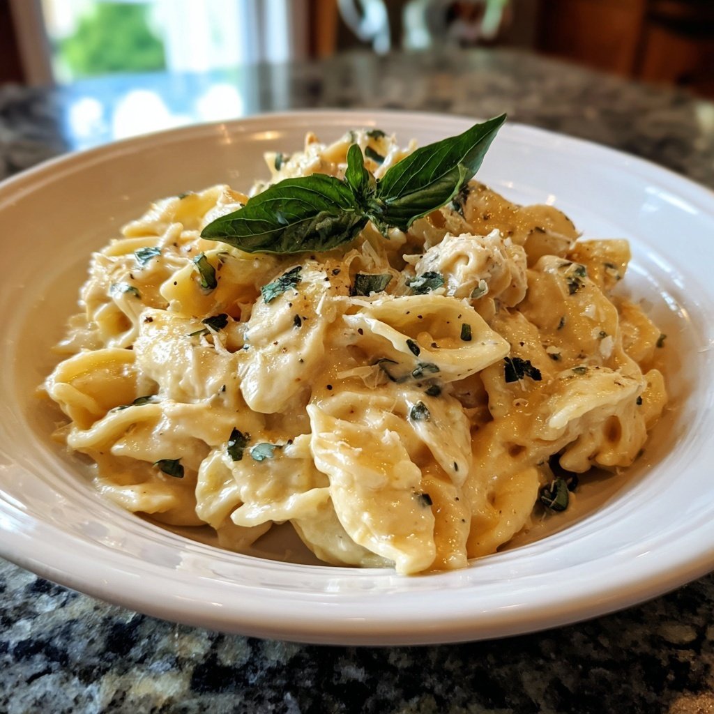 Creamy Lemon White Bean Pasta