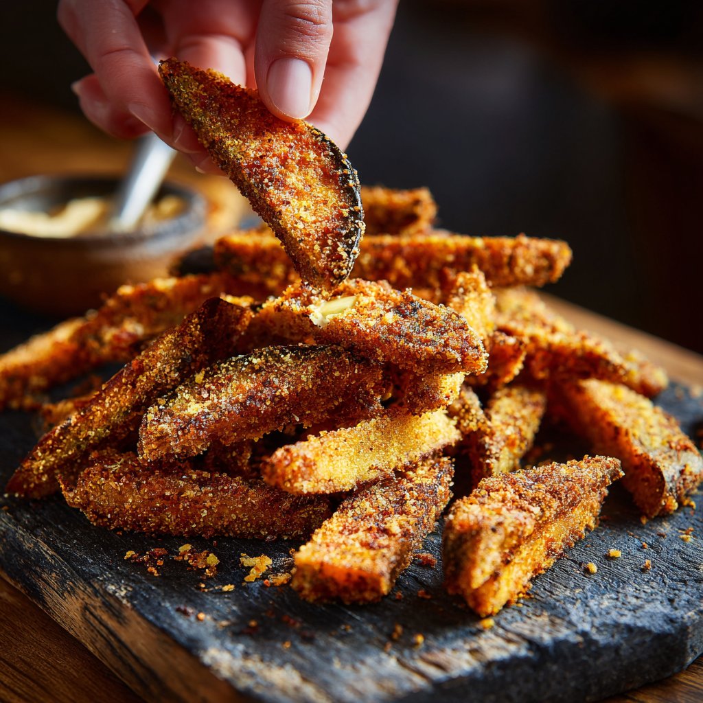 Crispy Eggplant Veggie Fries