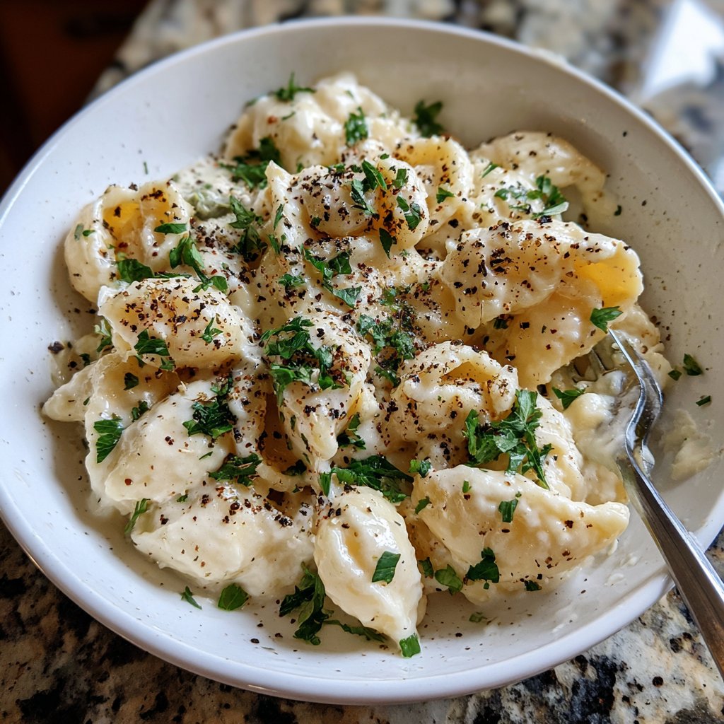 Creamy Cauliflower Alfredo Pasta