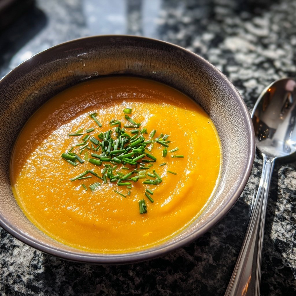 Spring Carrot Ginger Soup