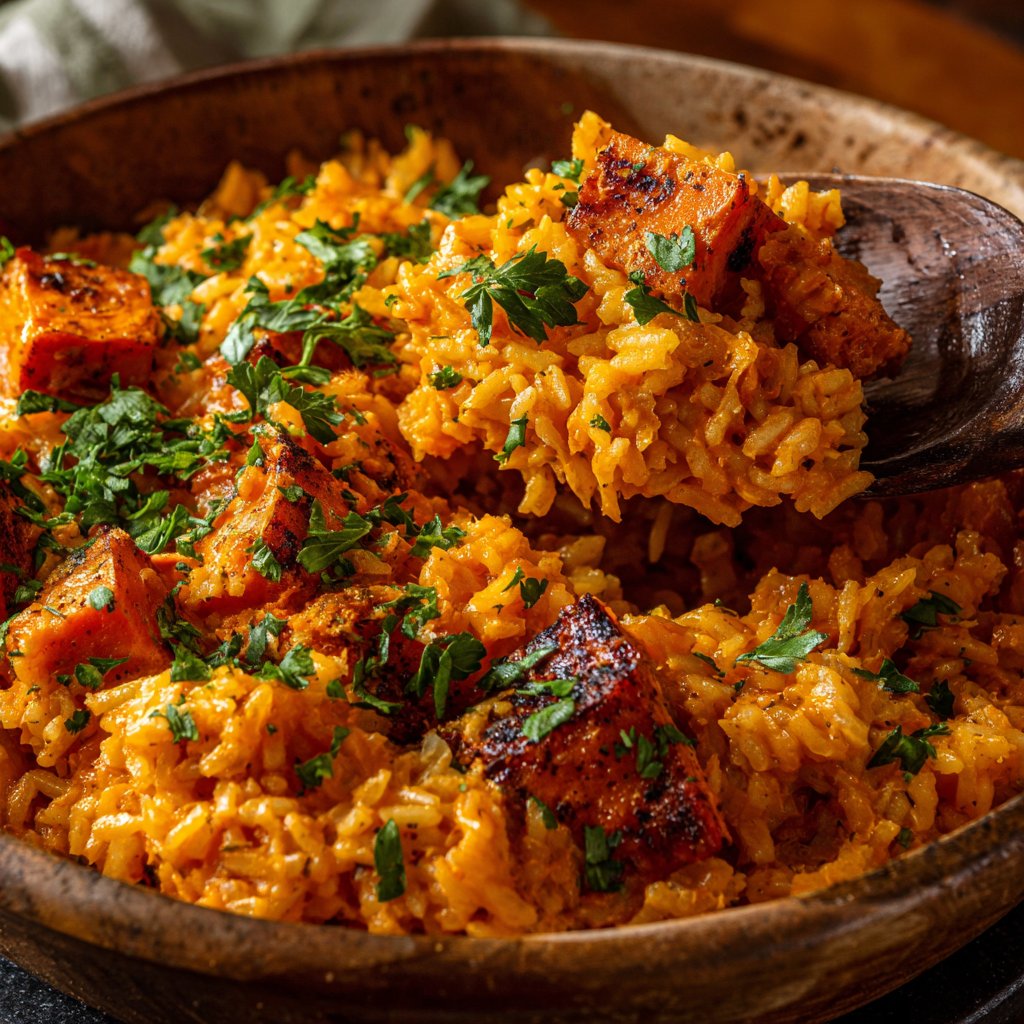 Smoky Paprika Sweet Potato Rice