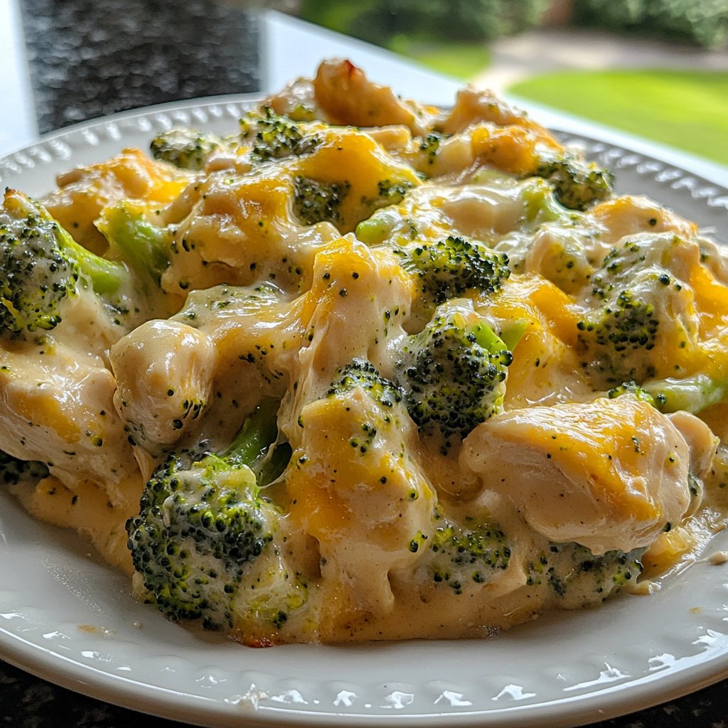 Healthy Creamy Chicken Casserole Recipe