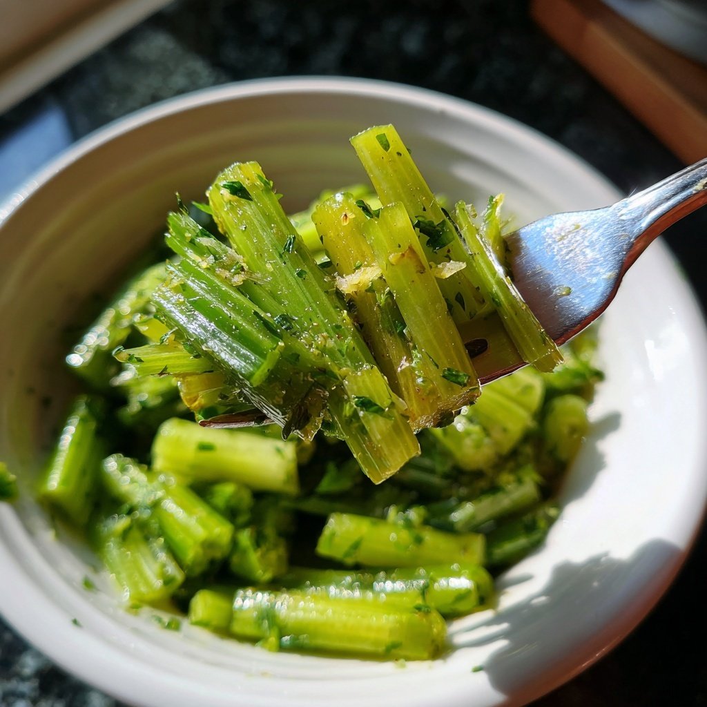 Celery Salad With Lemon Zest