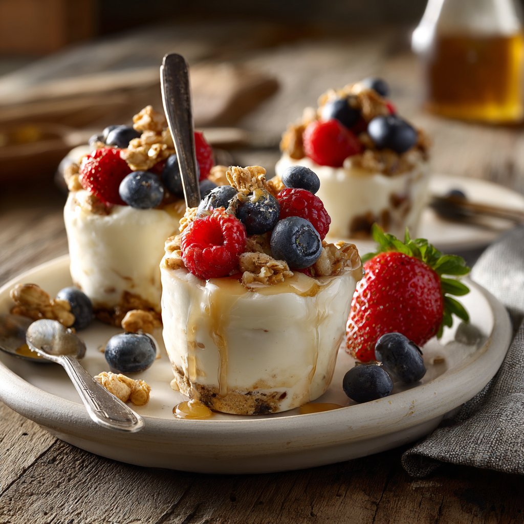 Vanilla Almond Yogurt Breakfast Cups