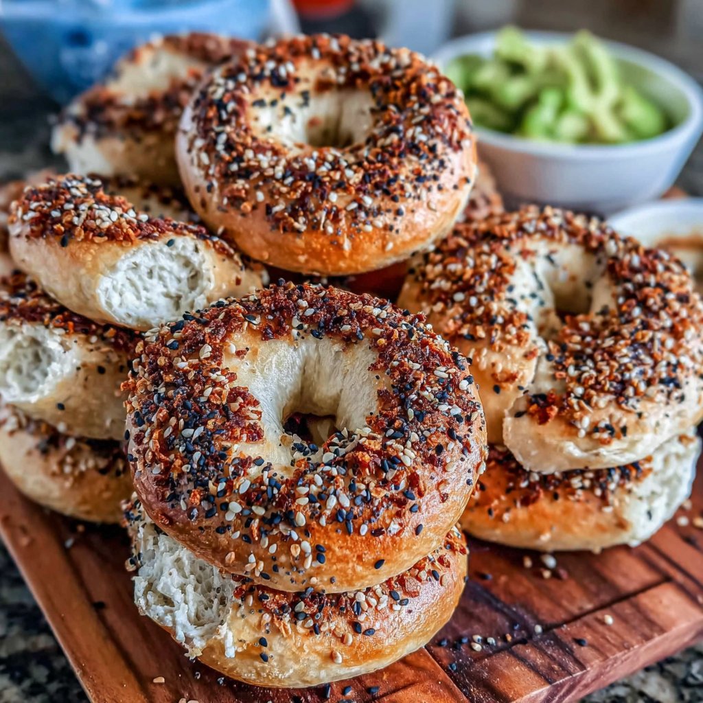 Protein Bagels Without Yeast