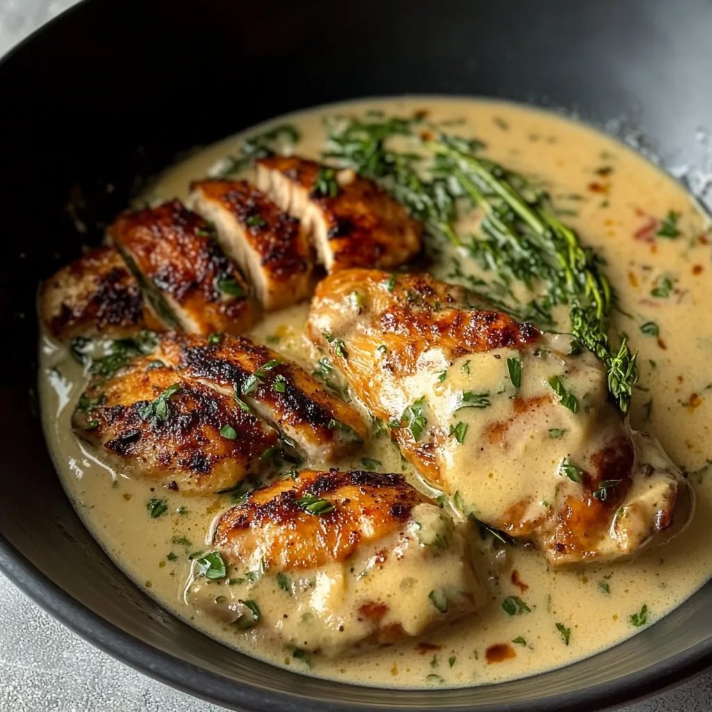 Creamy Garlic Chicken