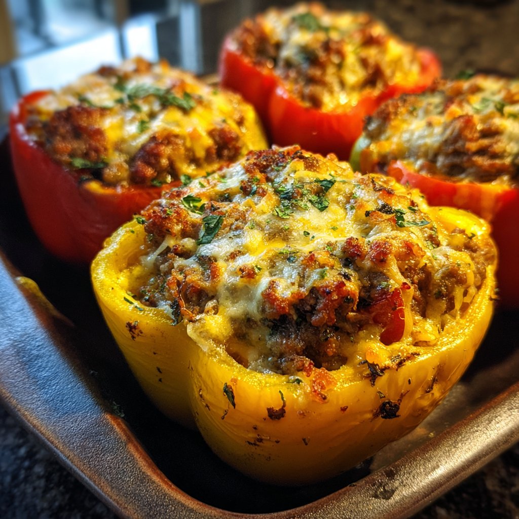 Sunday Stuffed Bell Peppers