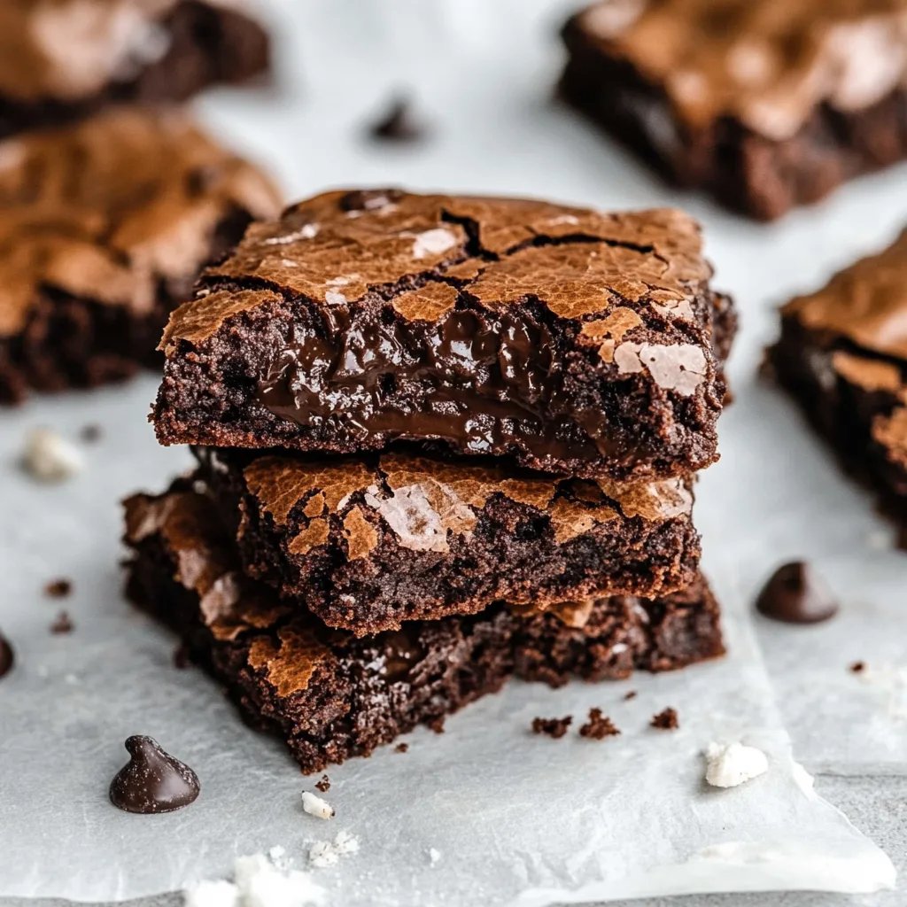 The Best Fudgy Chewy Browkies (Brookies)
