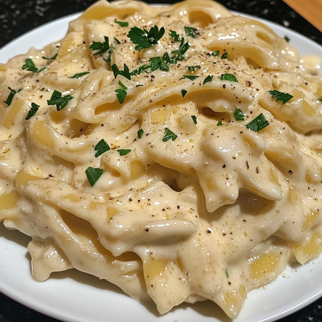 One-Pot Creamy Garlic Pasta