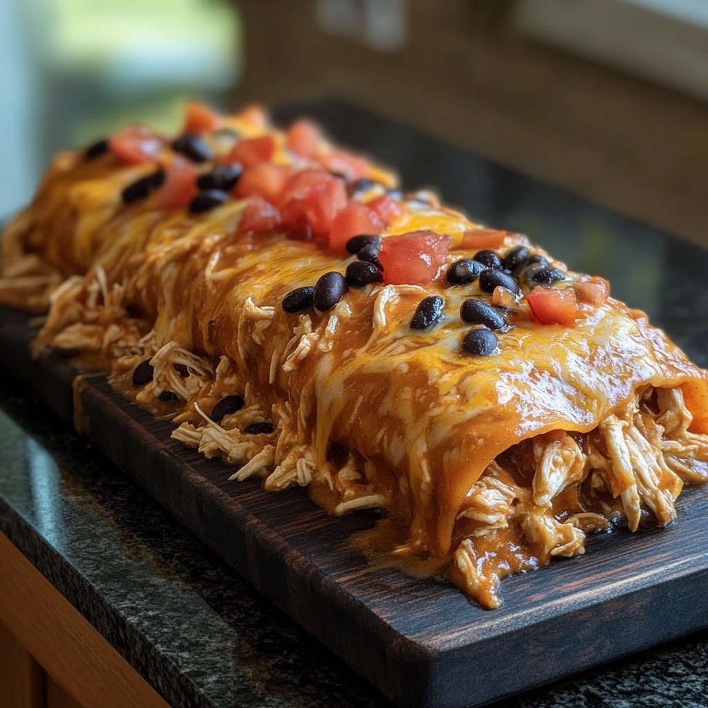 Family-Favorite Crockpot Chicken Enchilada Filling